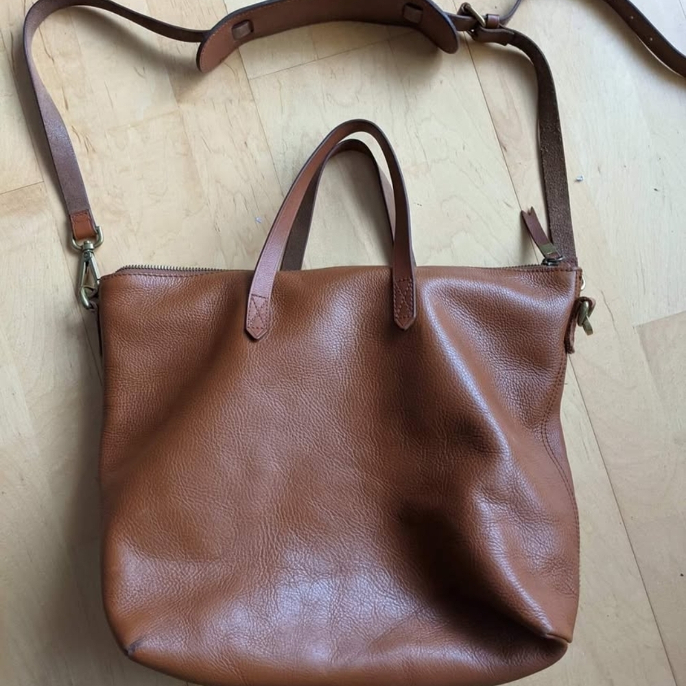 Madewell Zip Top Transport Carryall Bag